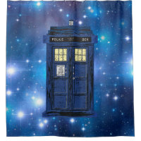 Blue Police Public Call Box - UK Time Travel 1