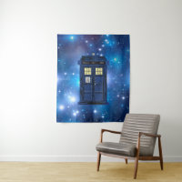 Blue Police Public Call Box - UK Time Travel 1