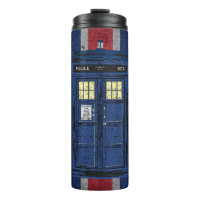 Blue Police Public Call Box - UK Time Travel 1