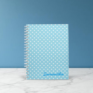 Blue Polka Dot Planner