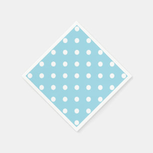 Blue Polka Dots Napkin
