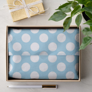Blue Polka Dots, Polka Dot Pattern, Dots, Dotted Tissue Paper