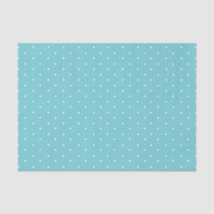 Blue Polka Dots Tissue Paper