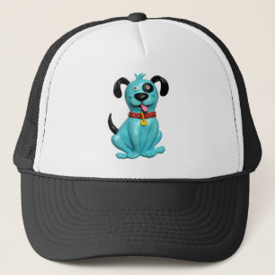 Blue Pooch Trucker Hat