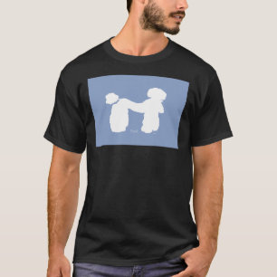 Blue Poodle Dog Tony Fernandes T-Shirt