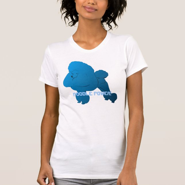 Blue Poodle Shirt (Front)