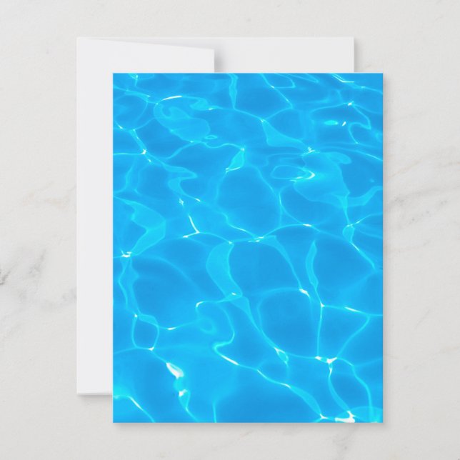 Blue Pool Water (Front)