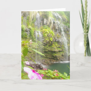 Blue Pools Hana Maui Card