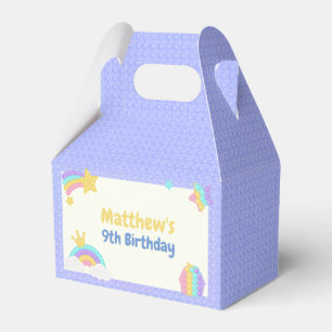Blue Pop It Fidget Birthday Favour Box