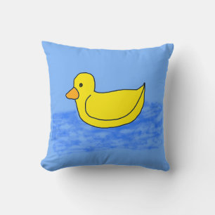 Blue Popcorn Anime Ducky Cushion