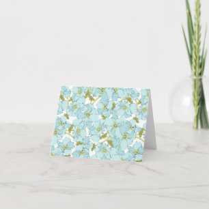 Blue Poppy Blank Note cards