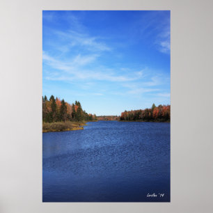 Blue Poster