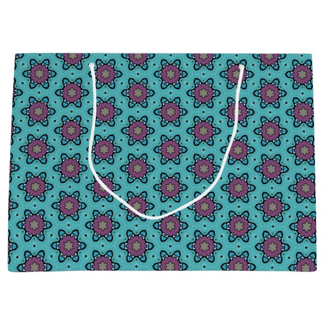 Blue PP 118 Large Gift Bag (Front)