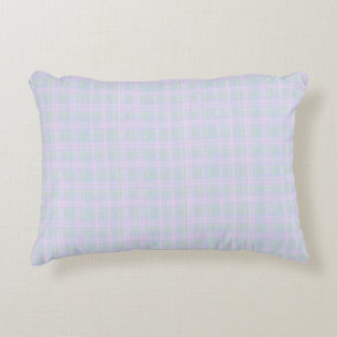 Blue Praire Plaid Decorative Cushion