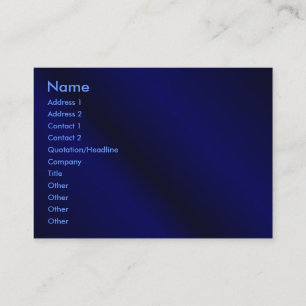 Blue Profile Card