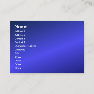 Blue Profile Card