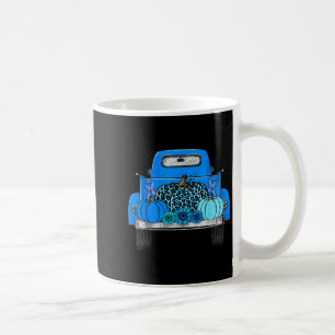 Blue Pumpkin And Truck Diabetes Awareness Coffee Mug