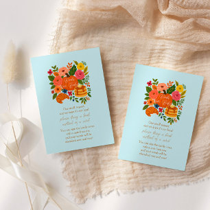 Blue Pumpkin Baby Shower Books For Baby Cards