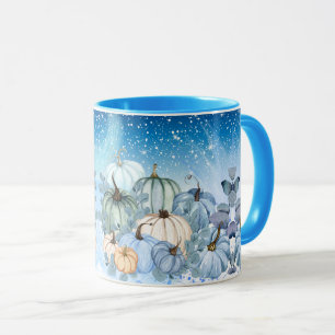 Blue Pumpkin Night Dreams Mug