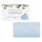 Blue Pumpkins fall baby shower diaper raffle cards