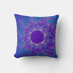 Blue Purity Sunburst Cushion