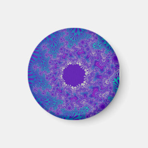 Blue Purity Sunburst Magnet
