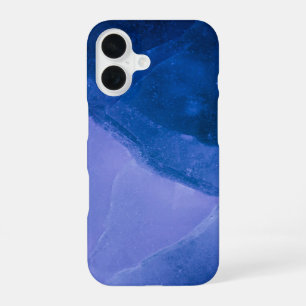 Blue Purple Abstract Art Photo iPhone 16 Case