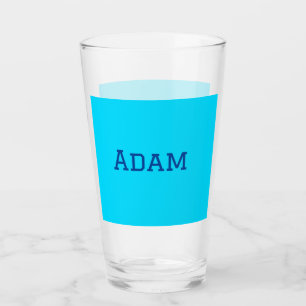 Blue purple add name text back to school message s glass