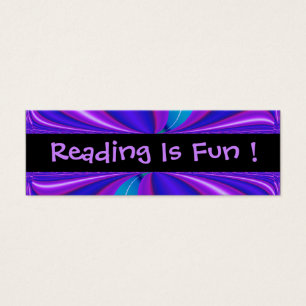 Blue Purple Book Marks Plates