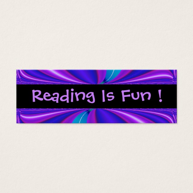 Blue Purple Book Marks Plates (Front)