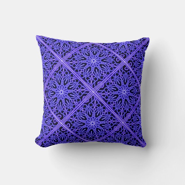 blue/purple cushion (Front)