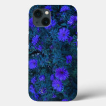Blue Purple Floral Photography
