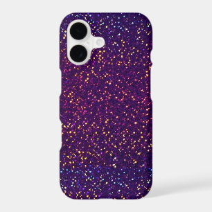 Blue Purple Glitter pattern iPhone 7 Plus Case
