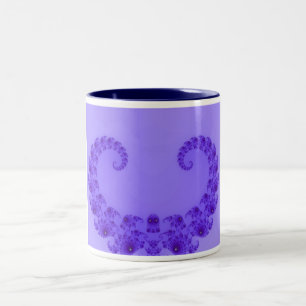 Blue Purple Heart Mug
