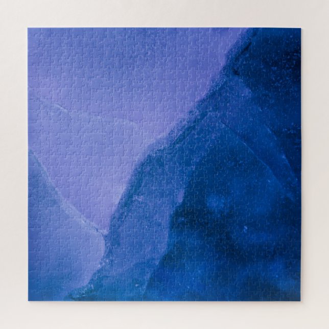 Blue Purple Impossible Jigsaw Puzzle (Vertical)