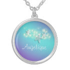 Blue purple name beach starfish