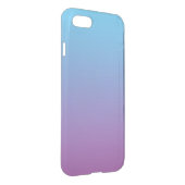 Blue & Purple Ombre Uncommon iPhone Case (Back/Right)