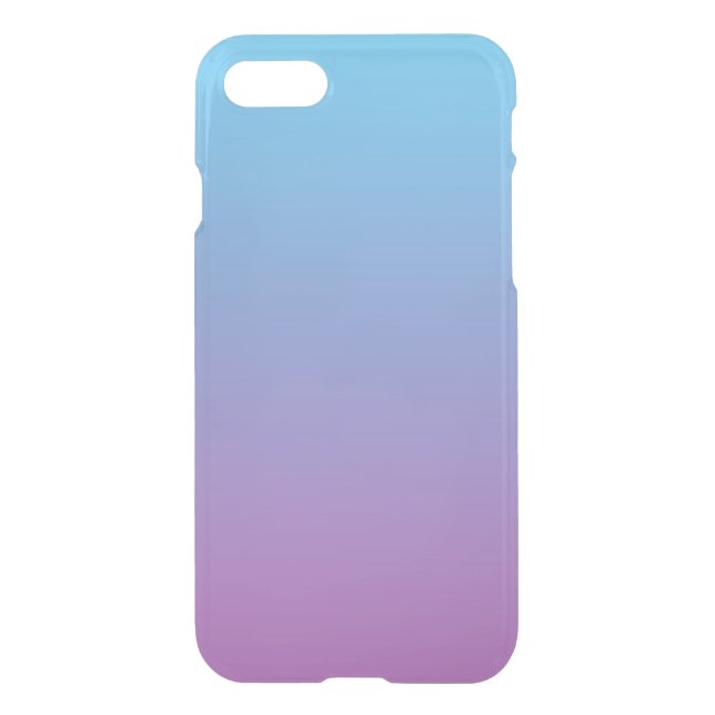 Blue & Purple Ombre Uncommon iPhone Case (Back)