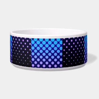 Blue & Purple Retro Halftone Pattern