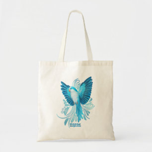 Blue Quaker Parrot Tote Bag