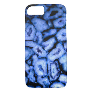 Blue Quartz Agate Geodes iPhone 8/7 Case