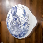 Blue Rabbit and Lavender Border