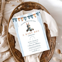 Blue Racer Baby Shower