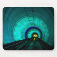Blue railroad tunnel, Singapore