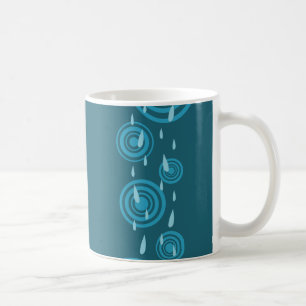 Blue Rain Coffee Mug