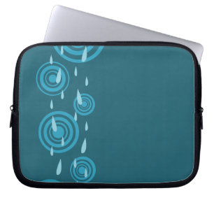Blue Rain Laptop Sleeve