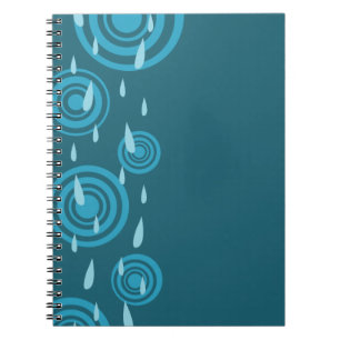 Blue Rain Notebook