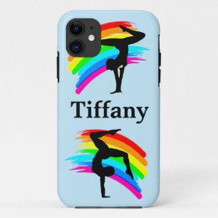 Blue Rainbow Custom Gymnastics IPhone case