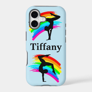 Blue Rainbow Custom Gymnastics IPhone case