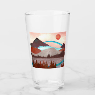 Blue Rainbow Landscape Glass